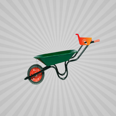Wheelbarrow Flat Pan